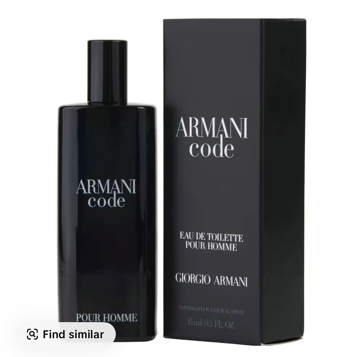 Giorgio Armani Code Eau de Perfume for Men 0.5 Oz (15ml)