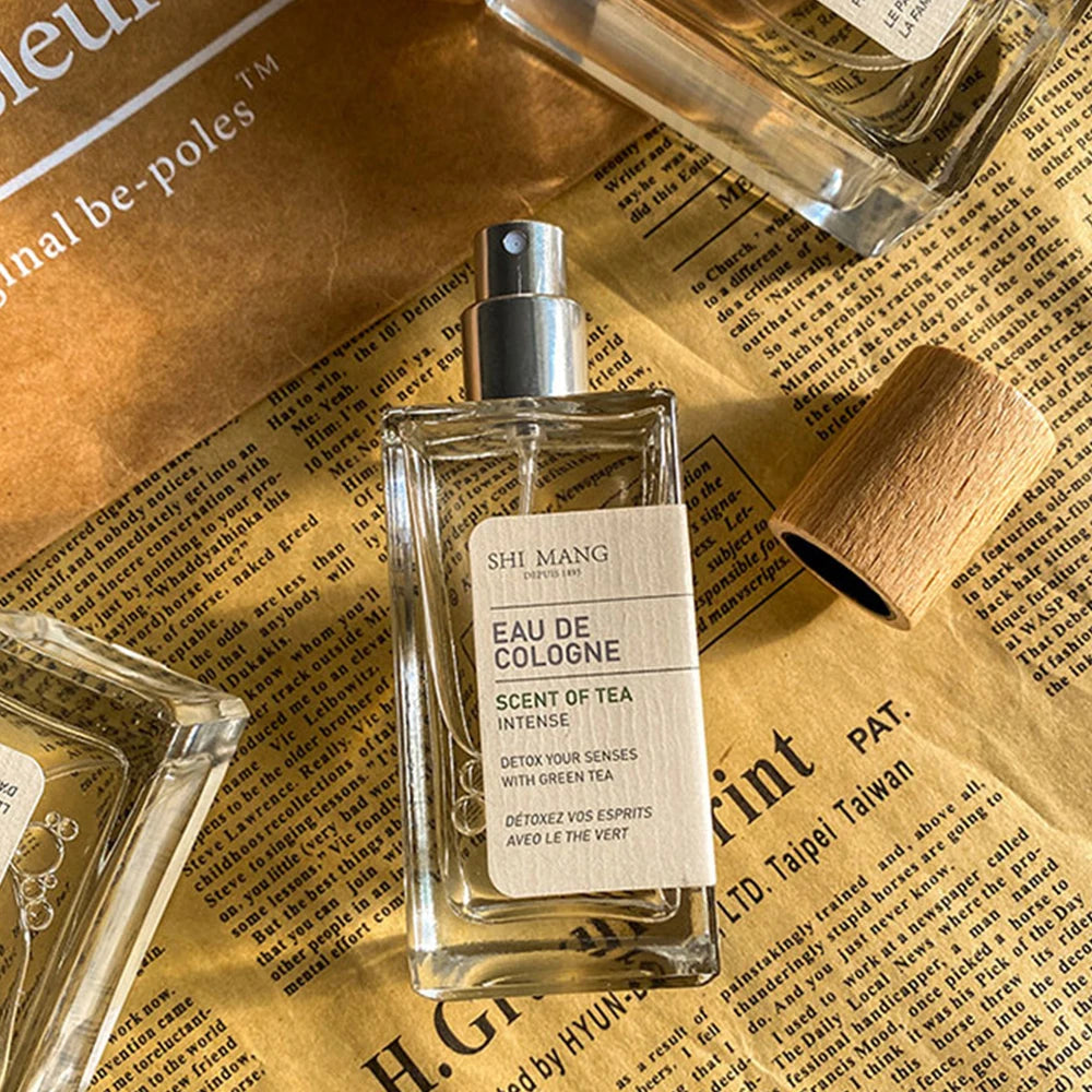 SHI MANG Fresh & Natural Perfume - Woody Long-Lasting Cologne for Women & Men, Light Floral Scent