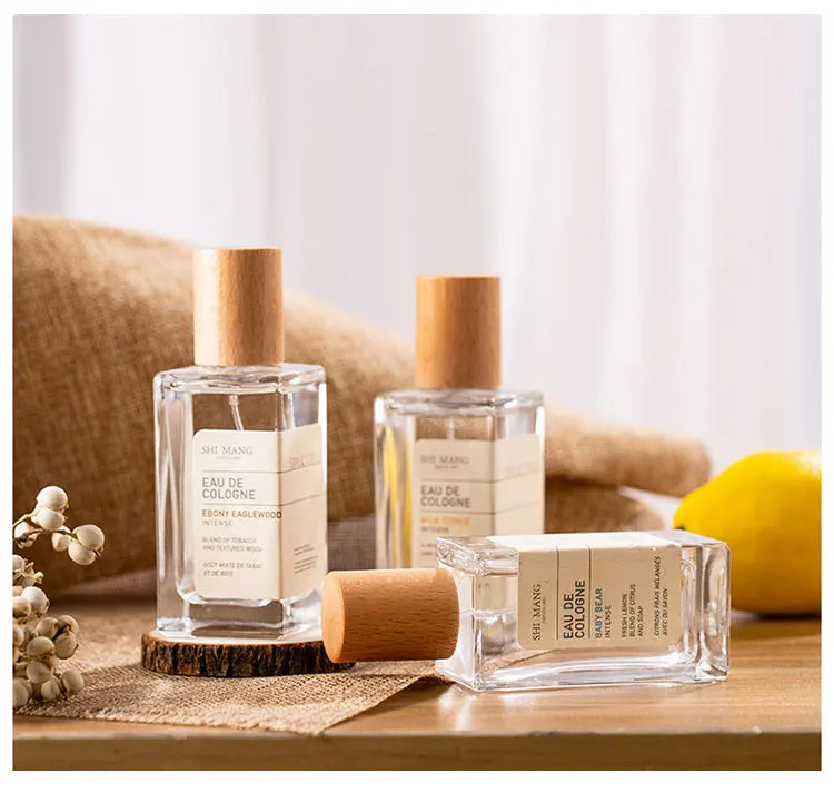 SHI MANG Fresh & Natural Perfume - Woody Long-Lasting Cologne for Women & Men, Light Floral Scent