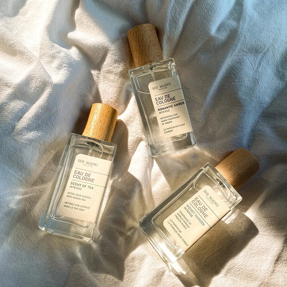 SHI MANG Fresh & Natural Perfume - Woody Long-Lasting Cologne for Women & Men, Light Floral Scent